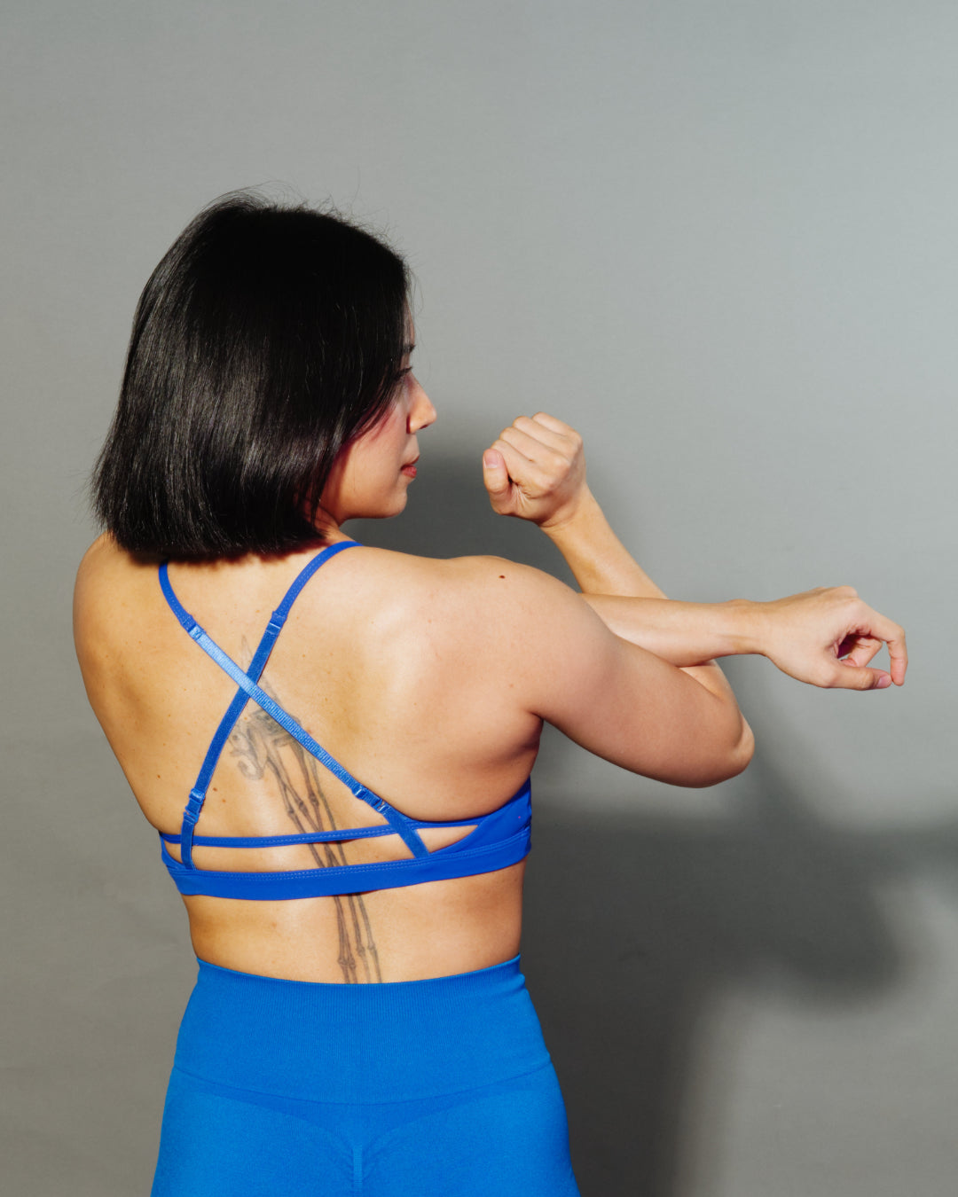 Sports bra blue