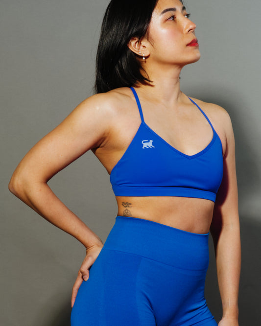 Sports bra blue