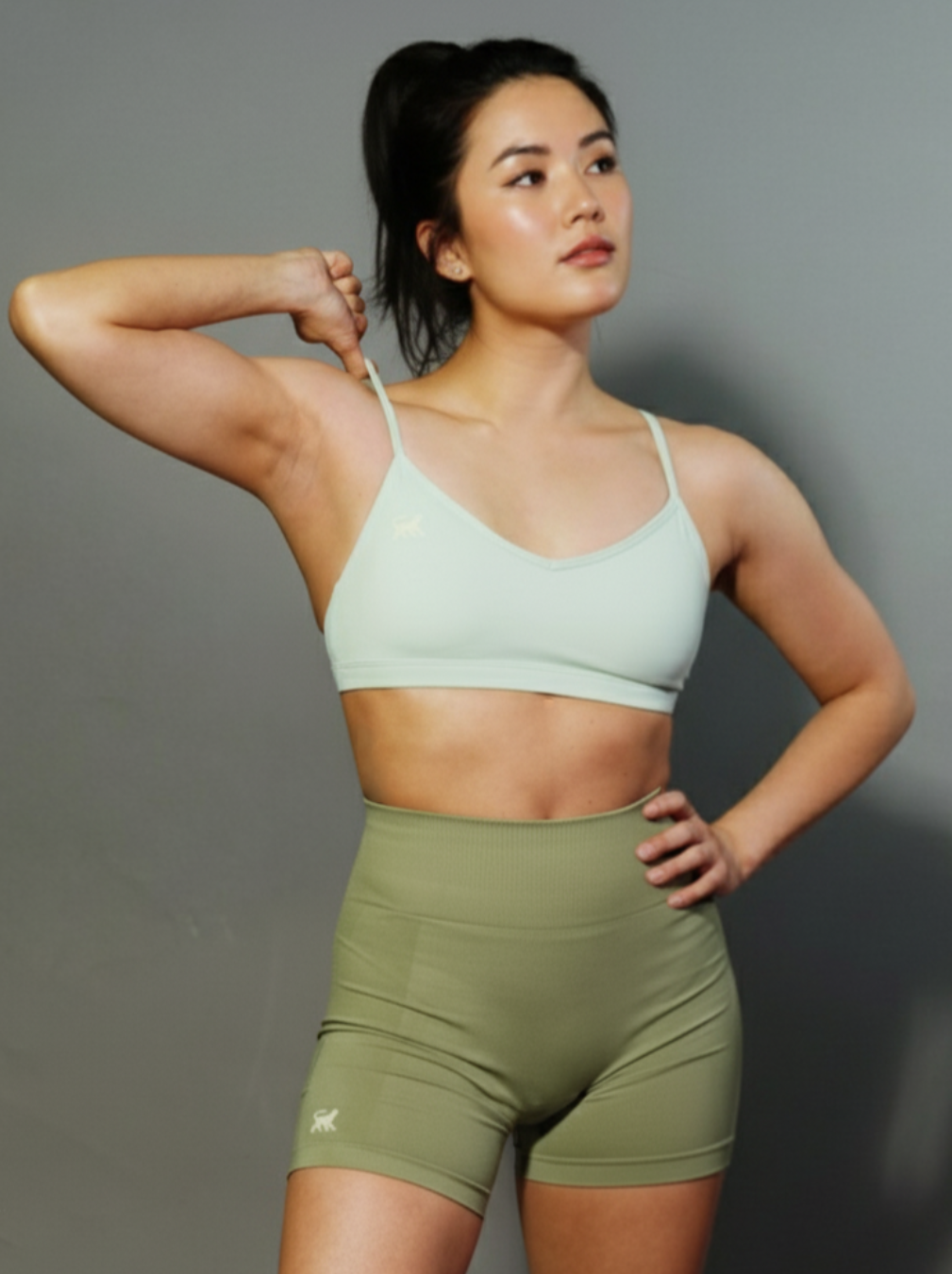 Gains Bra - Recovery Green