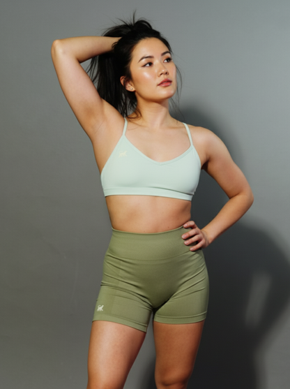 Gains Bra - Recovery Green