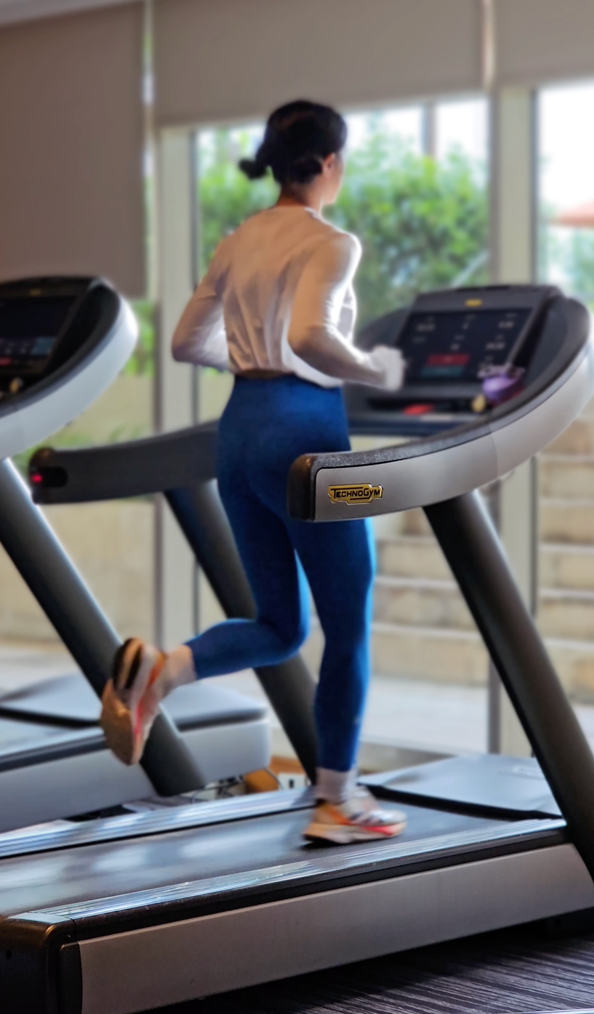 Pump Seamless Leggings Blue M
