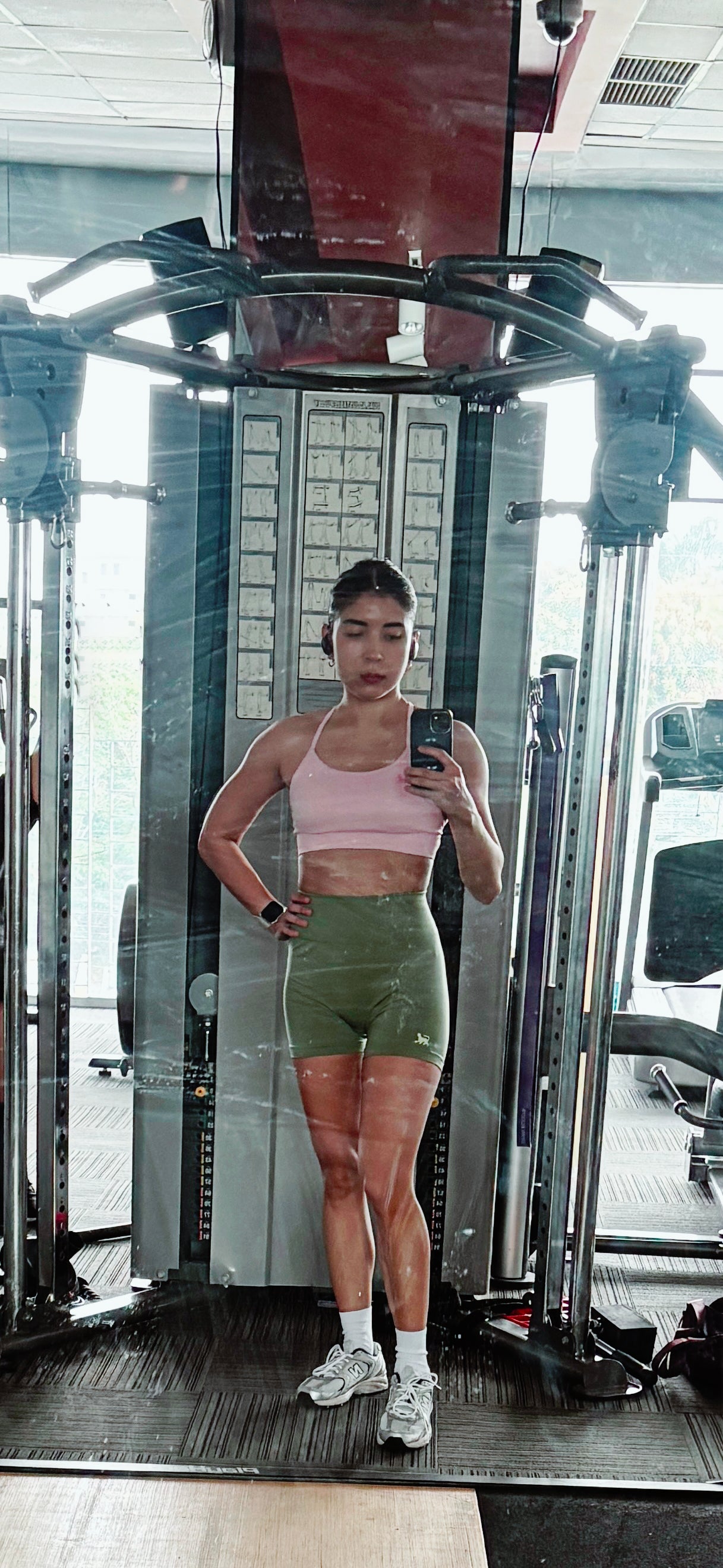 Pump Seamless Shorts Green